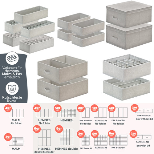 Malm pax hemnes schubladen - malm,