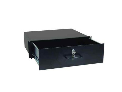 Rackschublade mit schloss - 19",